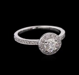 0.72 ctw Diamond Ring - 14KT White Gold