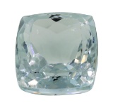 6.08 ct. Natural Cushion Cut Aquamarine