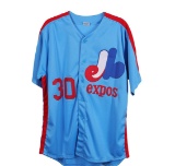 Montreal Expos Tim Raines Autographed  Jersey