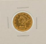 1894 $5 Liberty Head Half Eagle Gold Coin