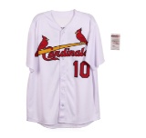 St. Luis Cardinals Tony LaRussa Autographed Jersey