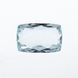 6.90 ct. Natural Cushion Cut Aquamarine