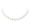 0.74 ctw Diamond and South Sea Pearl Necklace - 14KT White Gold