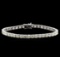 13.00 ctw Diamond Tennis Bracelet - 18KT White Gold