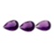 20.18 ctw. Natural Pear Cut Amethyst Parcel of Three