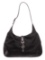Gucci Black Nylon Leather Jackie Shoulder Bag