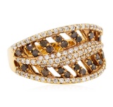 1.07 ctw Diamond Ring - 14KT Rose Gold