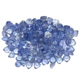 16.51 ctw Round Mixed Tanzanite Parcel