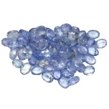 10.77 ctw Oval Mixed Tanzanite Parcel