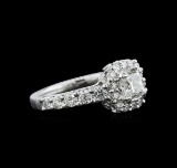 1.69 ctw Diamond Ring - 18KT White Gold