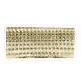 Peggy Sparkly Gold Evening Clutch