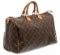 Louis Vuitton Monogram Canvas Leather Speedy 40 cm Bag