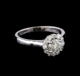 0.99 ctw Diamond Ring - 14KT White Gold