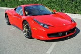 2010 Red Ferrari 458 Italia