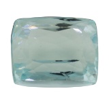 8.91 ct. Natural Cushion Cut Aquamarine