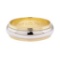 Tiffany and Company Two-Tone Band - 18KT Yellow Gold and Platinum