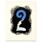 Numeral 2 by Erte (1892-1990)