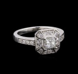 1.00 ctw Diamond Ring - 14KT White Gold