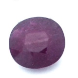 15.77 ctw Oval Ruby Parcel