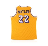 PSA Certified Elgin Baylor Autographed Basketball Jersey