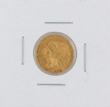 1925-D $2 1/2 Indian Head Quarter Eagle Gold Coin