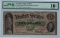 1862 PMG VG 10NET $5 Legal Tender Bank Note