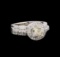 2.25 ctw Diamond Ring - 14KT White Gold