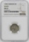 1784-A Germany Silesia 3 Krezuer Coin NGC MS63