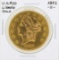 1892-S $20 Liberty Double Eagle Gold Coin