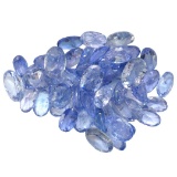 15.41 ctw Oval Mixed Tanzanite Parcel