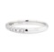 0.32 ctw Diamond Ring - 14KT White Gold