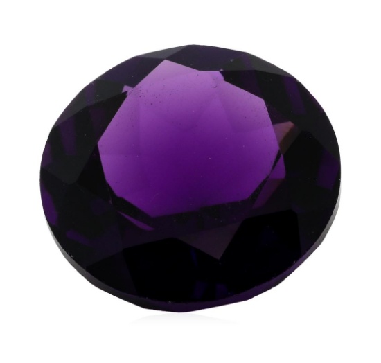 11.00 ct. Natural Round Cut Amethyst