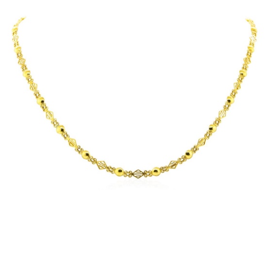 24KT Yellow Gold Necklace