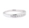 0.25 ctw Diamond Channel Ring - 14KT White Gold