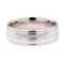 Comfort Fit Man's Band - 14KT White Gold