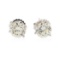 2.02 ctw Diamond Earrings - 14KT White Gold