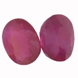 14.38 ctw Oval Mixed Ruby Parcel