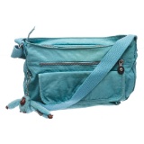 Kipling Blue Nylon Crossbody Messenger Bag