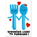Spooning Leads to Forking by Goldman, Todd