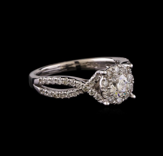 1.05 ctw Diamond Ring - 14KT White Gold