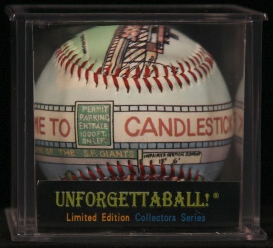 Unforgettaball! "Candlestick Park" Collectable Baseball