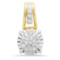 14k Gold 0.09CTW Diamond Pendant, (I1-I2/G-H)