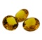 13.65 ctw.Natural Round Cut Citrine Quartz Parcel of Three