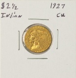 1927 $2 1/2 Indian Head Quarter Eagle Gold Coin