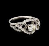 1.27 ctw Diamond Ring - 14KT White Gold