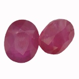 16.69 ctw Oval Mixed Ruby Parcel