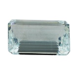 8.33 ct.Natural Emerald Cut Aquamarine