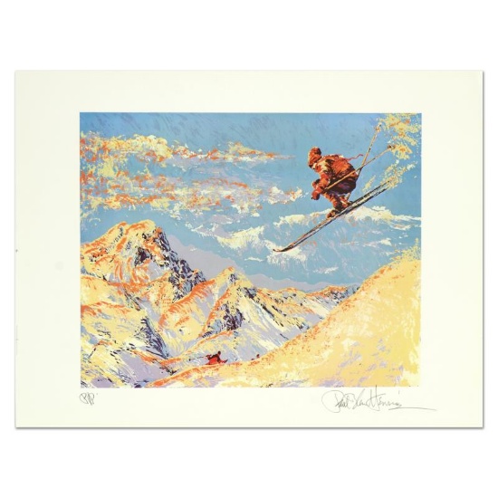 The Sunset Skier by Henrie (1932-1999)