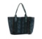 Charcoal Blue Oversized Handbag