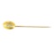 Script Stick Pin - 10KT Yellow Gold and Yellow Gold Plated